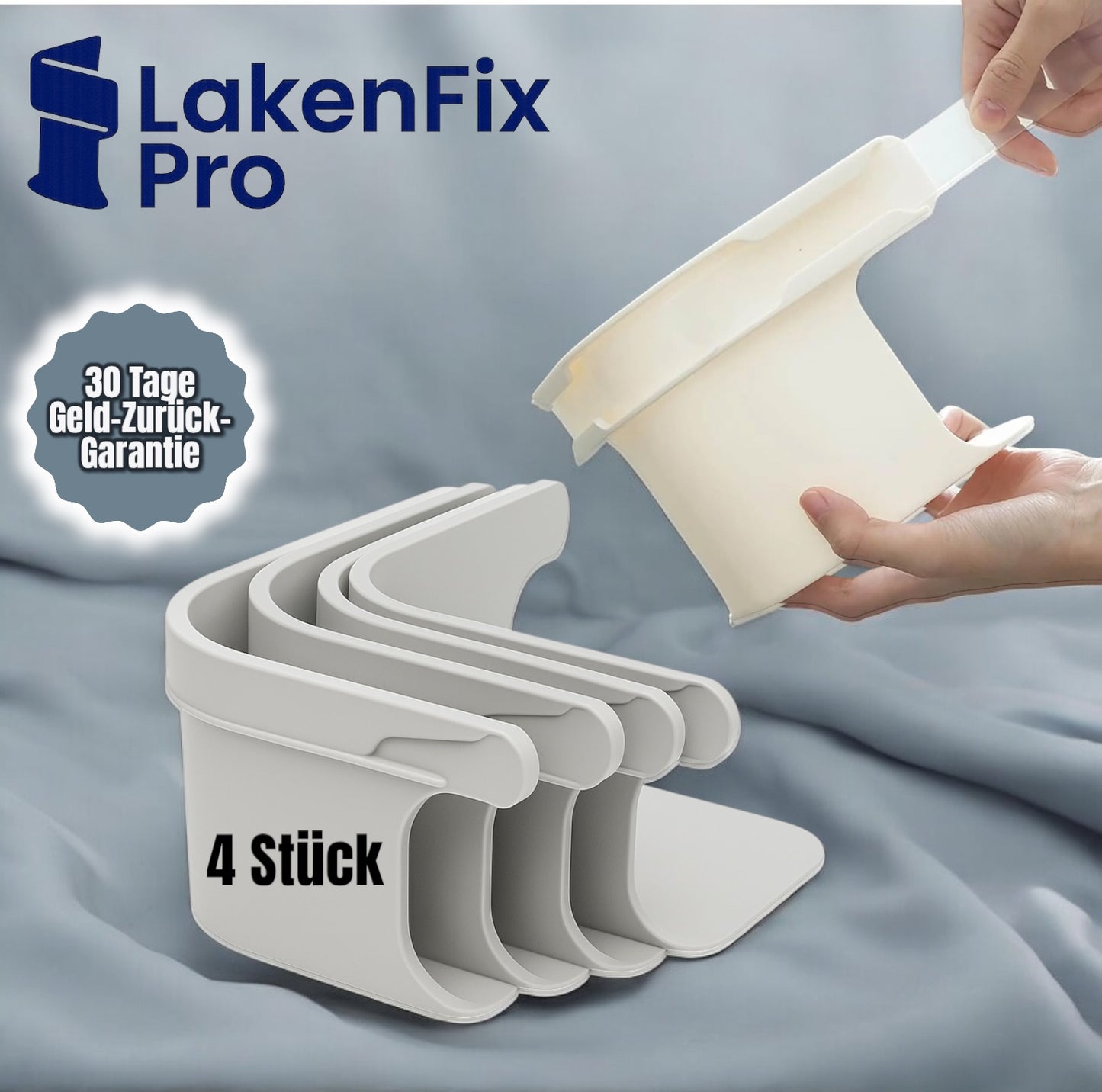 LakenFix Pro - Für ein perfekt gespanntes Bett. - gamoki